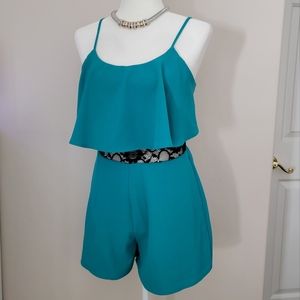 NWT Material Girl Nantucket Romper